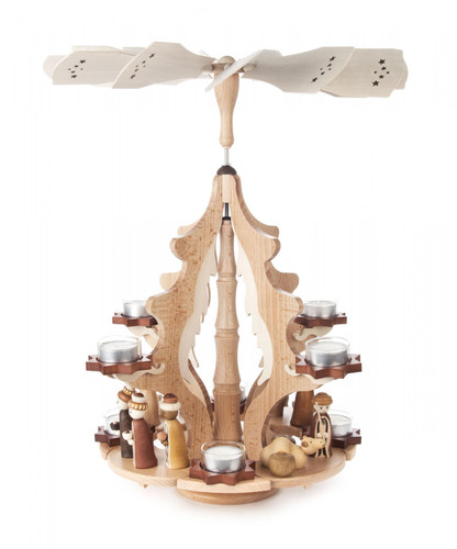 Outstanding Christmas Tree Nativity Pyramid PYD085X651