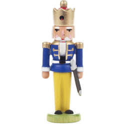 Nutcracker King Mini Figurine Blue
