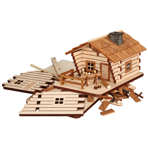 German DIY Smoker KIT - Forest Cabin - 3.5 Inches - 20011