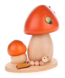 2 Red Cap Mushroom German Smoker with Bugs