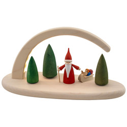 LED Wooden Light Arch Christmas Gnome