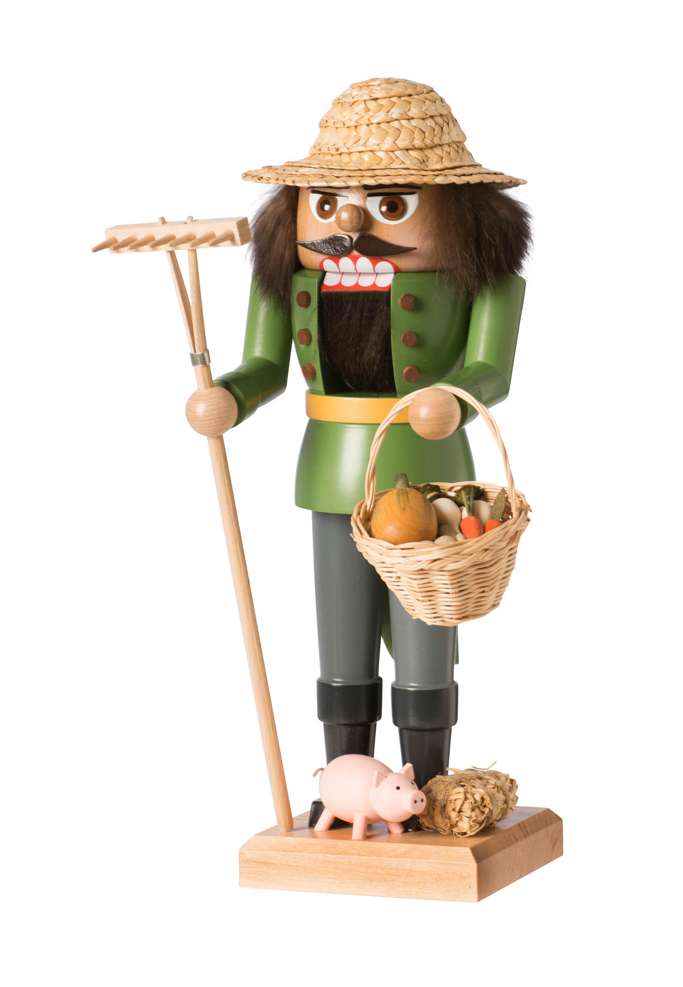 Farmer Nutcracker 10 Inch Tall Made in Germany