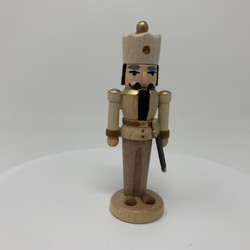 Nutcracker King Mini Figurine - Natural 3 in Tall