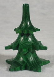 Tree Short Figurine Green