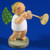 Blonde Angel Ceremonial Trumpet Wendt Kuhn Figurine FGW650X15