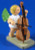 Blonde Angel Double Bass Figurine Wendt Kuhn FGW650X7