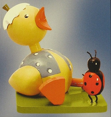 Chick Ladybug Figurine