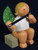 Wendt Kuhn Blonde Angel Sitting Flute Figurine FGW650X18A