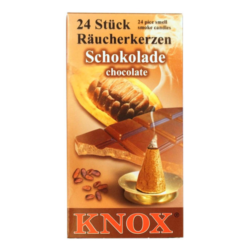 Knox Chocolate German Incense 24 per Box IND146X06XCHOC