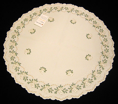 german linen christmas bell doily christkindl markt christmas pyramid paddles