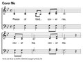 Cover Me Song Slides