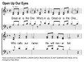 Open Up Our Eyes Song Slides