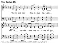 You Revive Me (Congregational) Song Slides