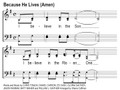 Because He Lives (Amen) Song Slides