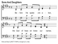 Sons And Daughters Song Slides
