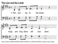 The Lion and the Lamb Song Slides