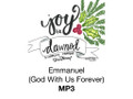 Emmanuel (God With Us Forever) Vocal Training  MP3