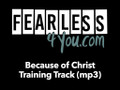 Because of Christ (Training Track)
