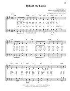 Behold the Lamb (Getty) Sheet Music - fearless4You.com