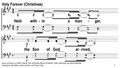 Holy Forever SONG SLIDES (CHRISTMAS VERSION)