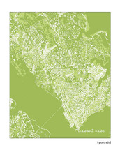 Newport News Virginia Cityscape