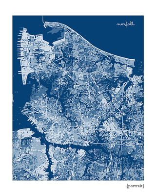 Norfolk Virginia cityscape