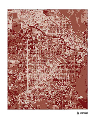Missoula Montana cityscape