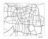 Jakarta Indonesia city map art