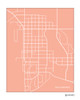 Palm Springs CA city map