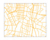 Sydney, Australia city map {landscape}