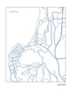 La Jolla city map print