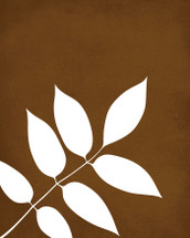 Ash leaf art print