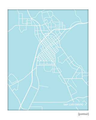 San Luis Obispo City Map