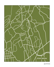 Stony Brook New York city map