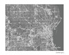 Milwaukee Wisconsin cityscape art print