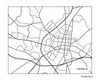 Frederick Maryland city map print