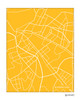 Schenectady New York City Map Print