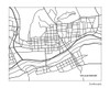 Williamsport PA city map print