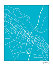 Newburyport Massachusetts city map