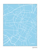 Torino Italy City Map Print