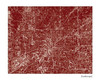 Indianapolis Indiana Cityscape Map Art
