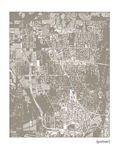 West Lafayette Indiana cityscape art