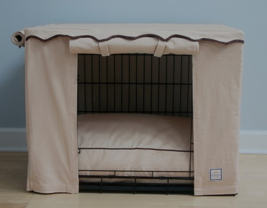 Stone Beige Crate Cover