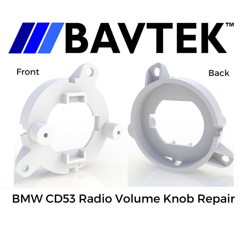BMW E46 3 series Radio Volume Knob Repair Kit - BavTek