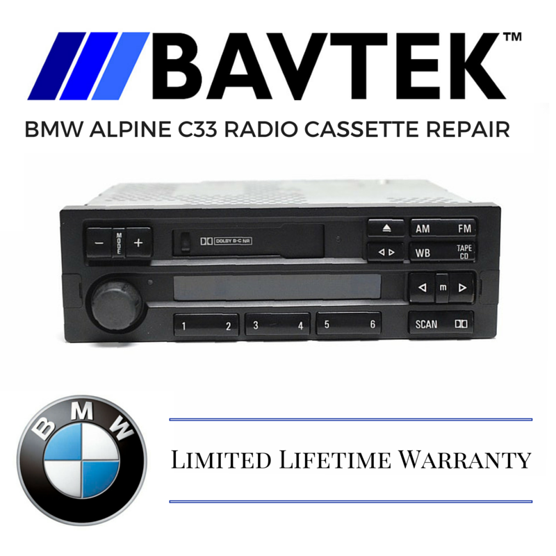 BMW E46 3 series Radio Volume Knob Repair Kit - BavTek