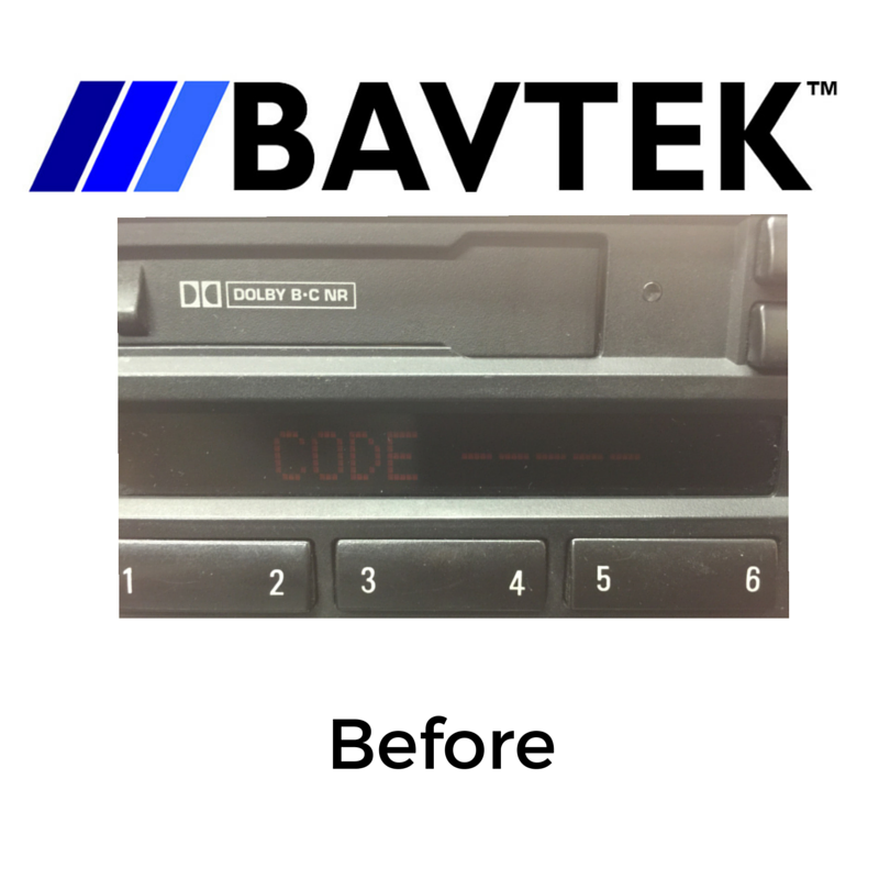 BMW E36 C33 C43 Radio Cassette Stereo Repair w/ Bluetooth Available - BavTek