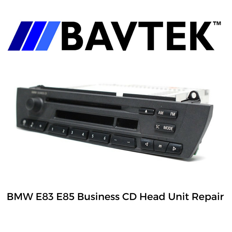 BMW E83 E85 X3 Z4 2.0 2.5 3.0 Business CD Head Unit Repair Service