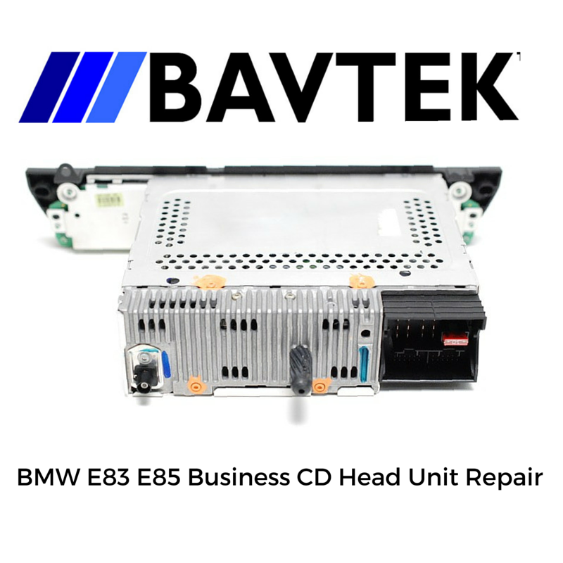 BMW E83 X3 E85 Z4 Business CD Head Unit Repair - BavTek