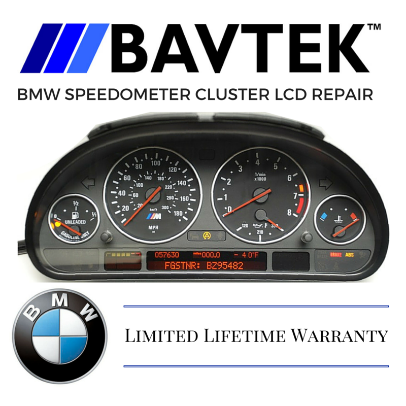 BMW  8er E38 Pixelfehler MID Display Reparatur 