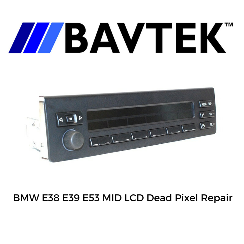 MID Radio Tuner Repair Service for BMW E38 E39 E53 5 7 X5